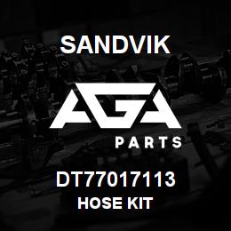 DT77017113 Sandvik HOSE KIT | AGA Parts