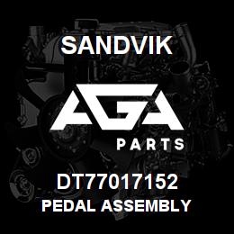 DT77017152 Sandvik PEDAL ASSEMBLY | AGA Parts