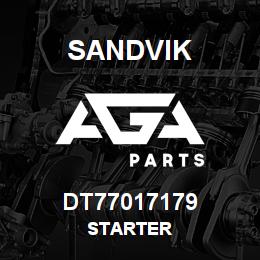 DT77017179 Sandvik STARTER | AGA Parts