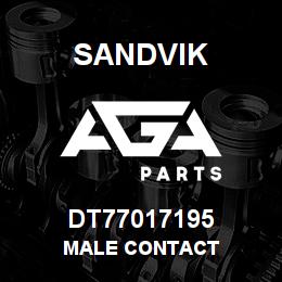 DT77017195 Sandvik MALE CONTACT | AGA Parts