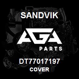 DT77017197 Sandvik COVER | AGA Parts