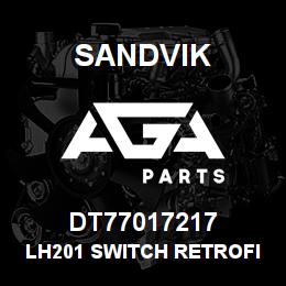 DT77017217 Sandvik LH201 SWITCH RETROFIT KIT | AGA Parts
