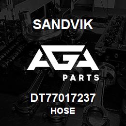 DT77017237 Sandvik HOSE | AGA Parts
