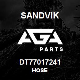 DT77017241 Sandvik HOSE | AGA Parts