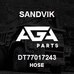 DT77017243 Sandvik HOSE | AGA Parts