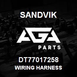 DT77017258 Sandvik WIRING HARNESS | AGA Parts