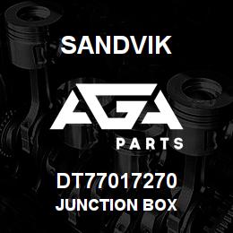 DT77017270 Sandvik JUNCTION BOX | AGA Parts