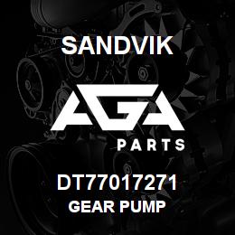 DT77017271 Sandvik GEAR PUMP | AGA Parts