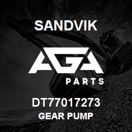 DT77017273 Sandvik GEAR PUMP | AGA Parts