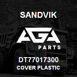 DT77017300 Sandvik COVER PLASTIC | AGA Parts