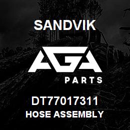 DT77017311 Sandvik HOSE ASSEMBLY | AGA Parts