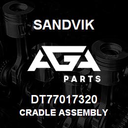 DT77017320 Sandvik CRADLE ASSEMBLY | AGA Parts