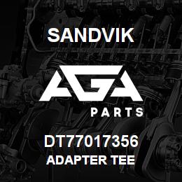 DT77017356 Sandvik ADAPTER TEE | AGA Parts