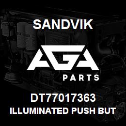 DT77017363 Sandvik ILLUMINATED PUSH BUTTON | AGA Parts