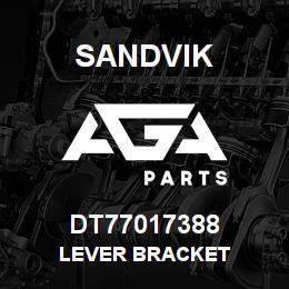 DT77017388 Sandvik LEVER BRACKET | AGA Parts