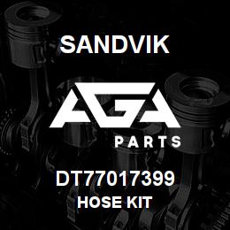 DT77017399 Sandvik HOSE KIT | AGA Parts