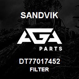 DT77017452 Sandvik FILTER | AGA Parts