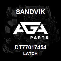DT77017454 Sandvik LATCH | AGA Parts