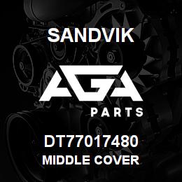 DT77017480 Sandvik MIDDLE COVER | AGA Parts