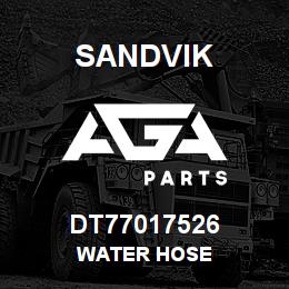 DT77017526 Sandvik WATER HOSE | AGA Parts