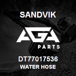 DT77017536 Sandvik WATER HOSE | AGA Parts