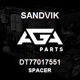 DT77017551 Sandvik SPACER | AGA Parts