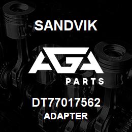 DT77017562 Sandvik ADAPTER | AGA Parts
