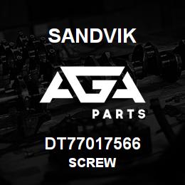 DT77017566 Sandvik SCREW | AGA Parts
