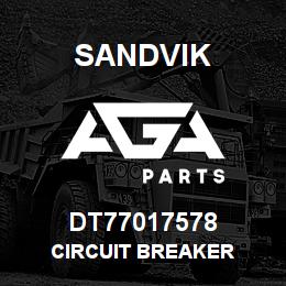 DT77017578 Sandvik CIRCUIT BREAKER | AGA Parts