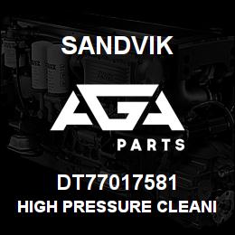 DT77017581 Sandvik HIGH PRESSURE CLEANING DEVICE | AGA Parts