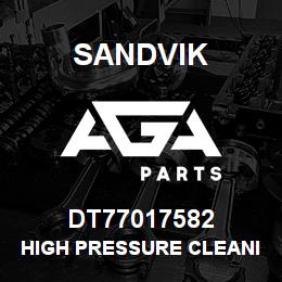 DT77017582 Sandvik HIGH PRESSURE CLEANING DEVICE | AGA Parts