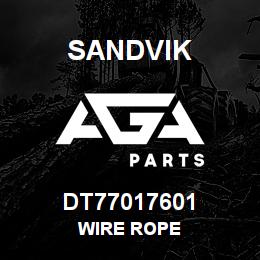 DT77017601 Sandvik WIRE ROPE | AGA Parts