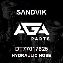 DT77017625 Sandvik HYDRAULIC HOSE | AGA Parts