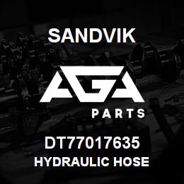 DT77017635 Sandvik HYDRAULIC HOSE | AGA Parts