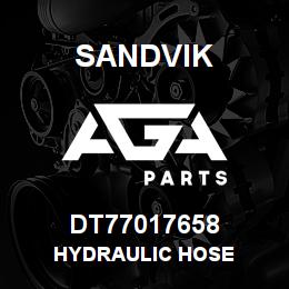 DT77017658 Sandvik HYDRAULIC HOSE | AGA Parts