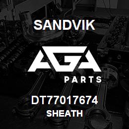 DT77017674 Sandvik SHEATH | AGA Parts