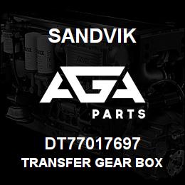 DT77017697 Sandvik TRANSFER GEAR BOX | AGA Parts