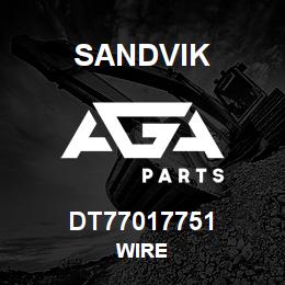 DT77017751 Sandvik WIRE | AGA Parts