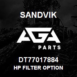 DT77017884 Sandvik HP FILTER OPTION | AGA Parts
