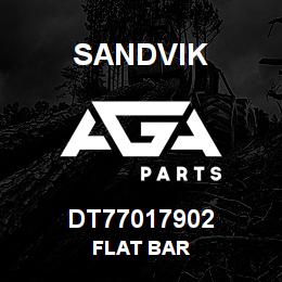 DT77017902 Sandvik FLAT BAR | AGA Parts