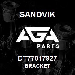 DT77017927 Sandvik BRACKET | AGA Parts