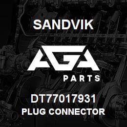 DT77017931 Sandvik PLUG CONNECTOR | AGA Parts