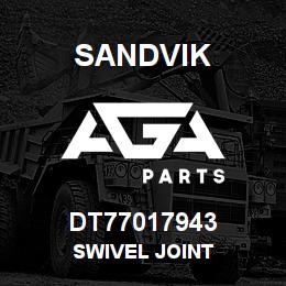 DT77017943 Sandvik SWIVEL JOINT | AGA Parts
