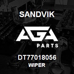 DT77018056 Sandvik WIPER | AGA Parts