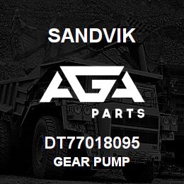 DT77018095 Sandvik GEAR PUMP | AGA Parts