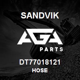 DT77018121 Sandvik HOSE | AGA Parts