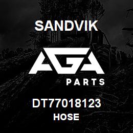 DT77018123 Sandvik HOSE | AGA Parts