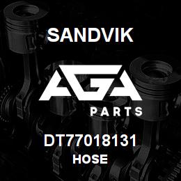 DT77018131 Sandvik HOSE | AGA Parts