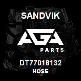 DT77018132 Sandvik HOSE | AGA Parts
