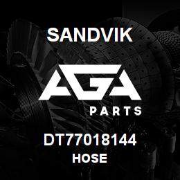 DT77018144 Sandvik HOSE | AGA Parts